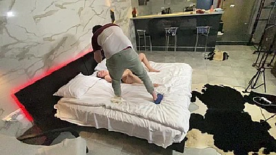 Cover for 'Elise Moon Alone Masturbating While Waiting For A Lover. + BTS. By Murkovski'